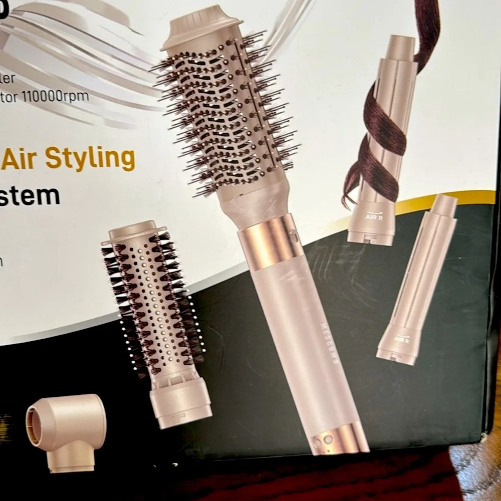 Mescomb High-Speed Air Styling & Drying System-Fast dry & curl volumize & smooth
